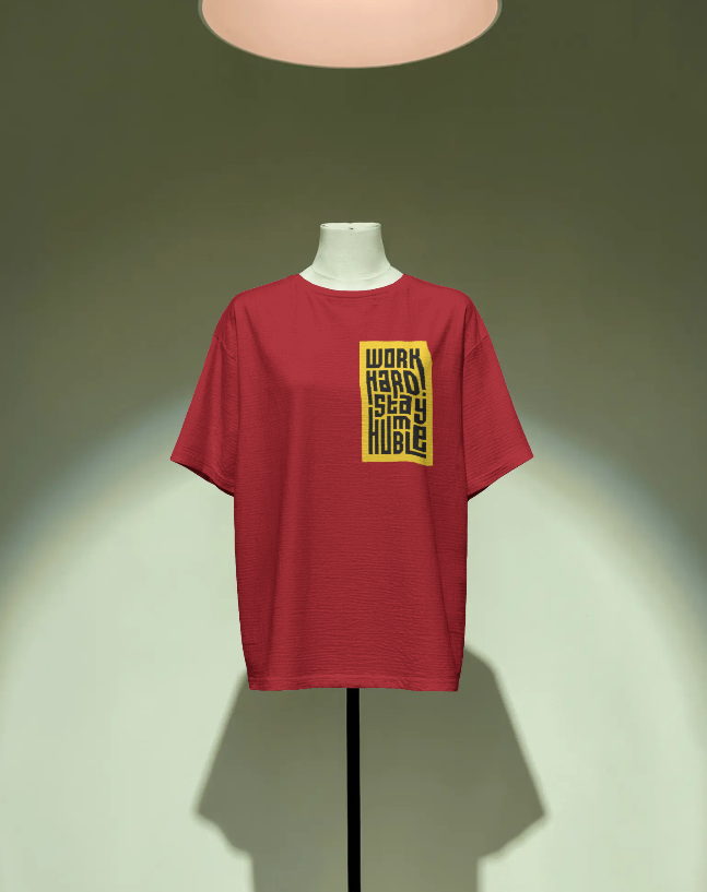 Uniquely Designed Oversized T-Shirt